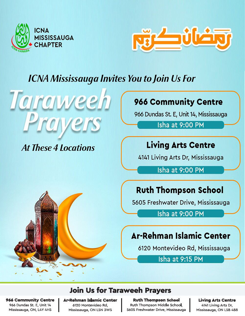 966 Community Centre Taraweeh 2024